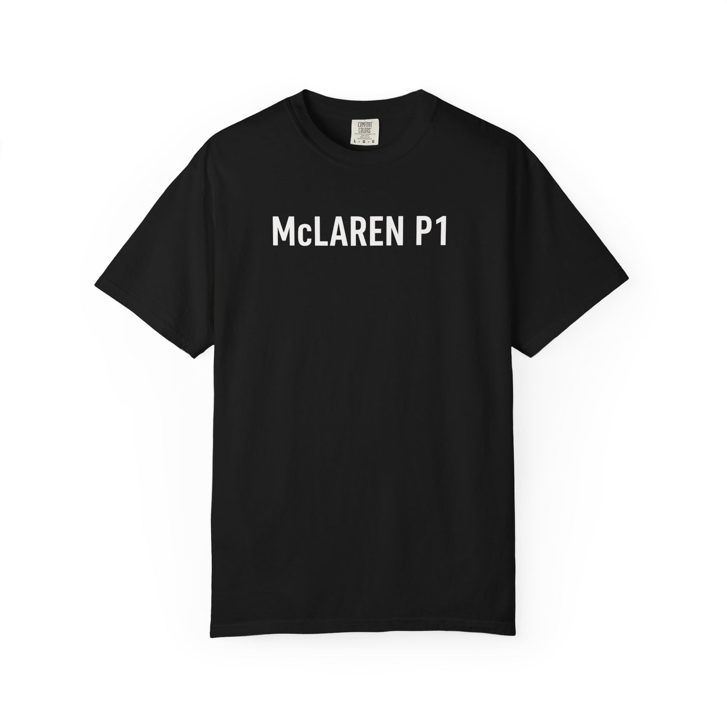 McLaren P1 Unisex Garment-Dyed T-Shirt | Automotive Fan Gift, Car Enthusiast Apparel, Unique Racing Tee, Birthday or Holiday Gift
