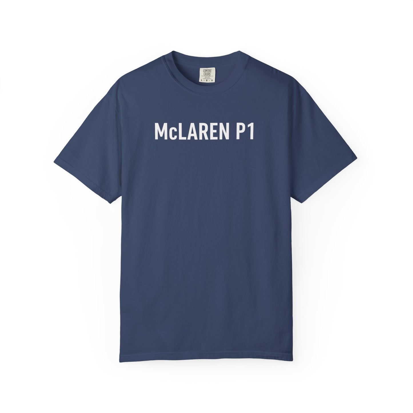 McLaren P1 Unisex Garment-Dyed T-Shirt | Automotive Fan Gift, Car Enthusiast Apparel, Unique Racing Tee, Birthday or Holiday Gift