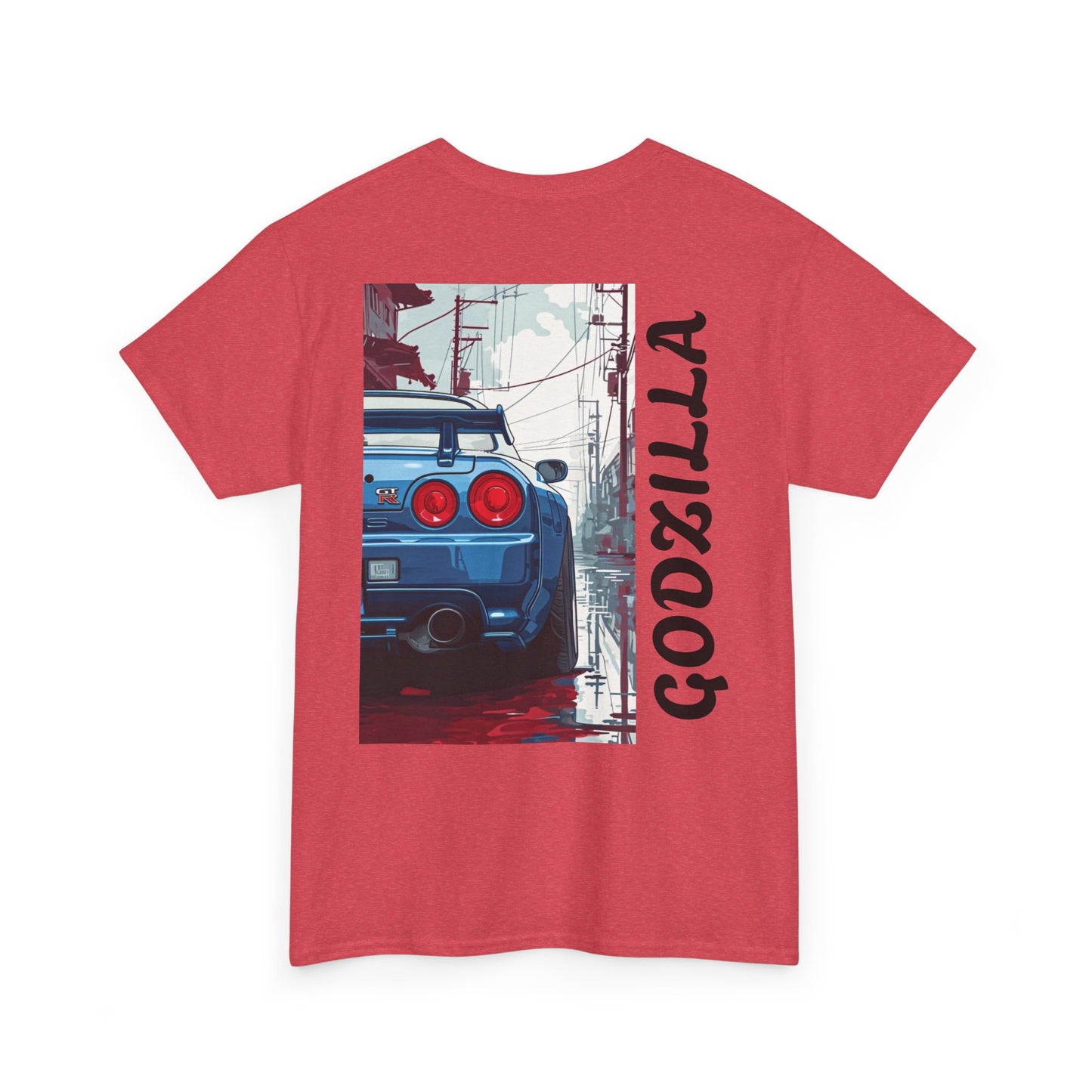Godzilla GT-R Unisex Tee, Car Enthusiast Shirt, Gift for Drivers, Racing Apparel, Streetwear Tee, Men's Women's Fashion