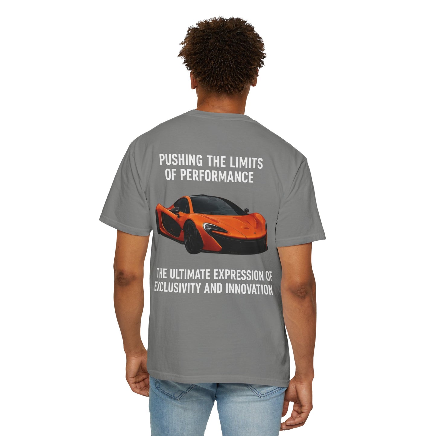 McLaren P1 Unisex Garment-Dyed T-Shirt | Automotive Fan Gift, Car Enthusiast Apparel, Unique Racing Tee, Birthday or Holiday Gift