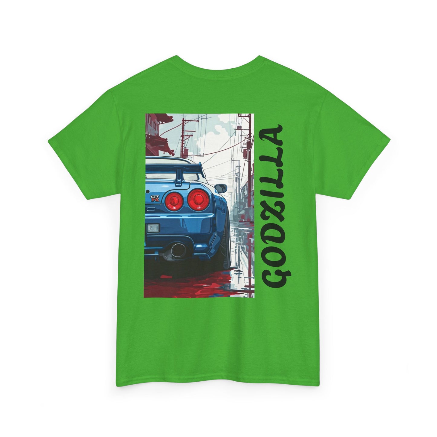 Godzilla GT-R Unisex Tee, Car Enthusiast Shirt, Gift for Drivers, Racing Apparel, Streetwear Tee, Men's Women's Fashion