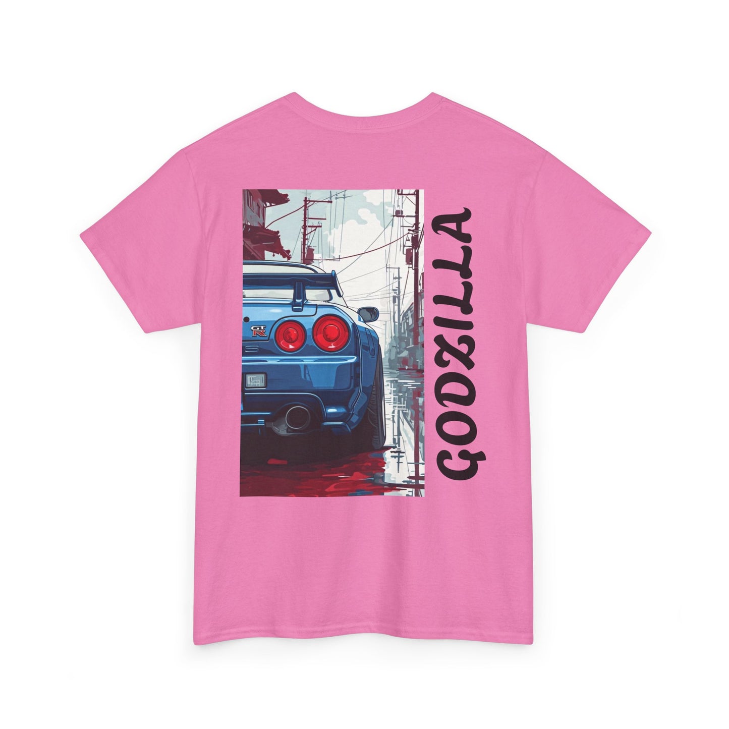 Godzilla GT-R Unisex Tee, Car Enthusiast Shirt, Gift for Drivers, Racing Apparel, Streetwear Tee, Men's Women's Fashion