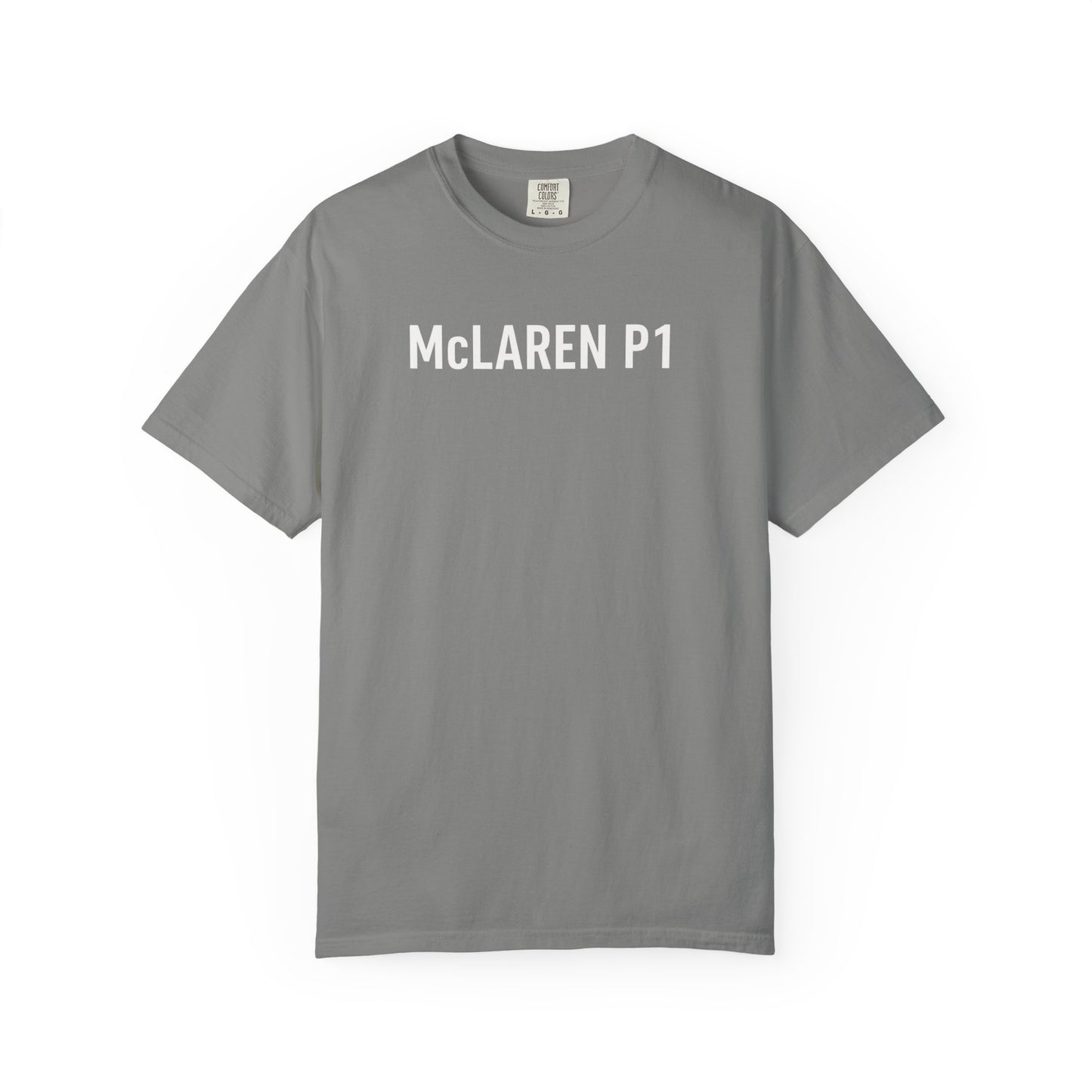 McLaren P1 Unisex Garment-Dyed T-Shirt | Automotive Fan Gift, Car Enthusiast Apparel, Unique Racing Tee, Birthday or Holiday Gift