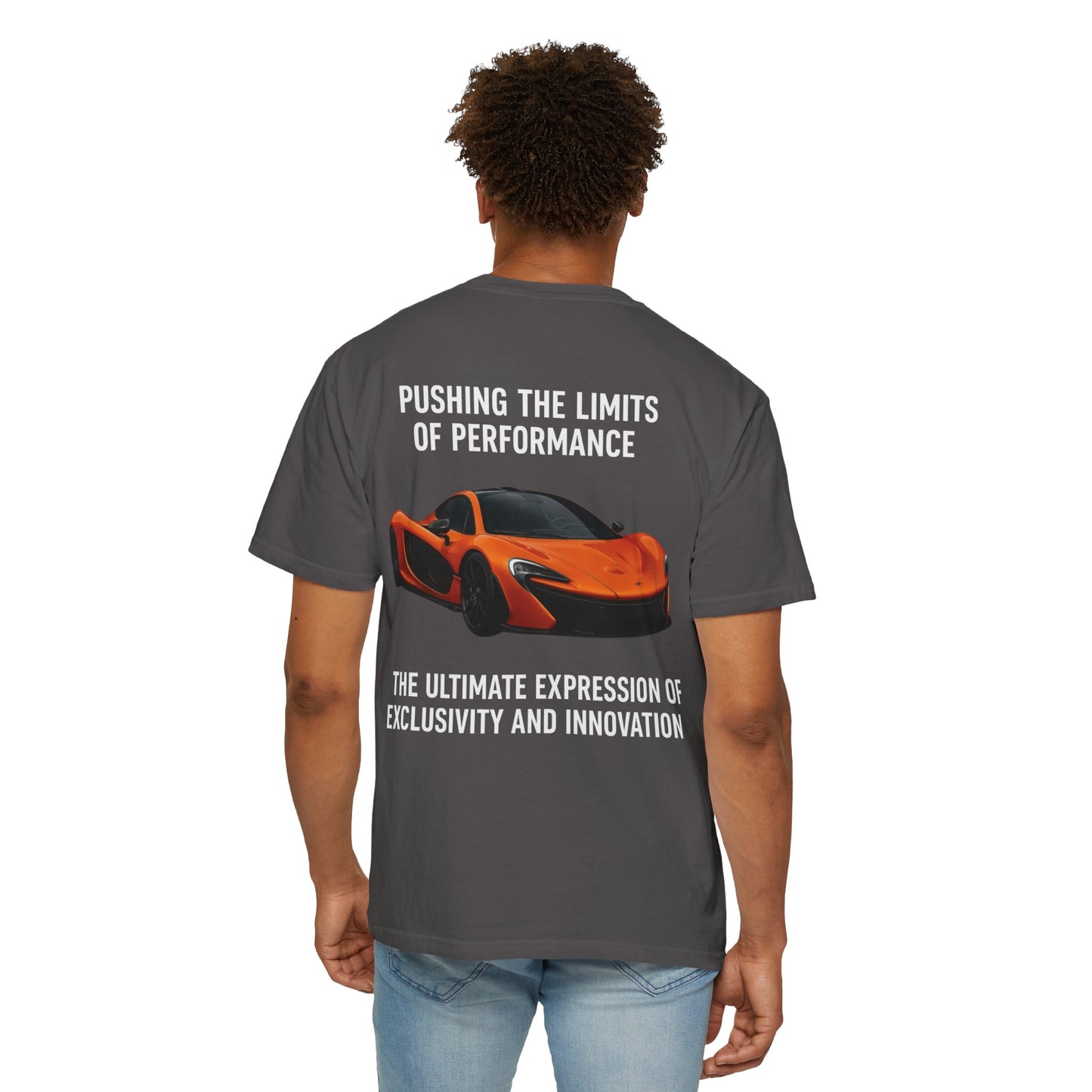 McLaren P1 Unisex Garment-Dyed T-Shirt | Automotive Fan Gift, Car Enthusiast Apparel, Unique Racing Tee, Birthday or Holiday Gift