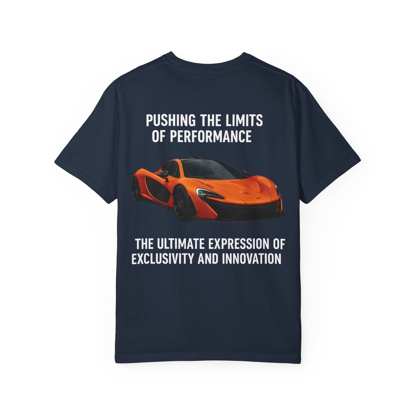 McLaren P1 Unisex Garment-Dyed T-Shirt | Automotive Fan Gift, Car Enthusiast Apparel, Unique Racing Tee, Birthday or Holiday Gift