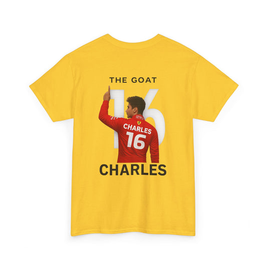 Charles Leclerc Tribute Tee - Unisex Heavy Cotton