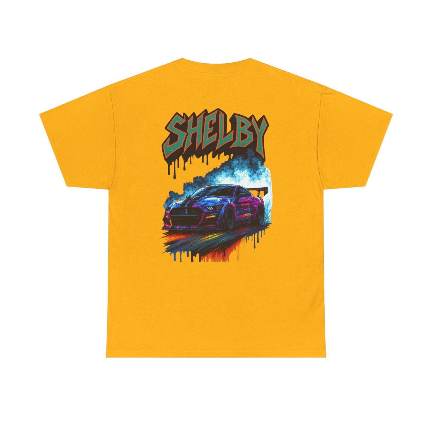 Tee - Shelby Base Design Drift Street Wear Unisex Heavy Cotton