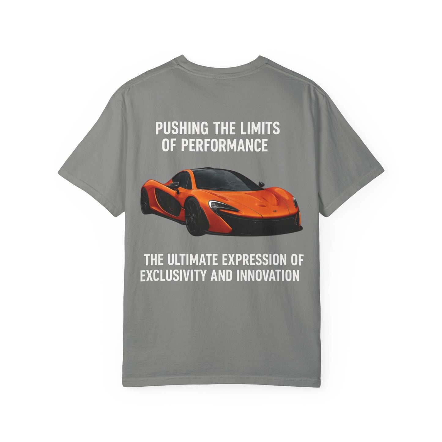 McLaren P1 Unisex Garment-Dyed T-Shirt | Automotive Fan Gift, Car Enthusiast Apparel, Unique Racing Tee, Birthday or Holiday Gift