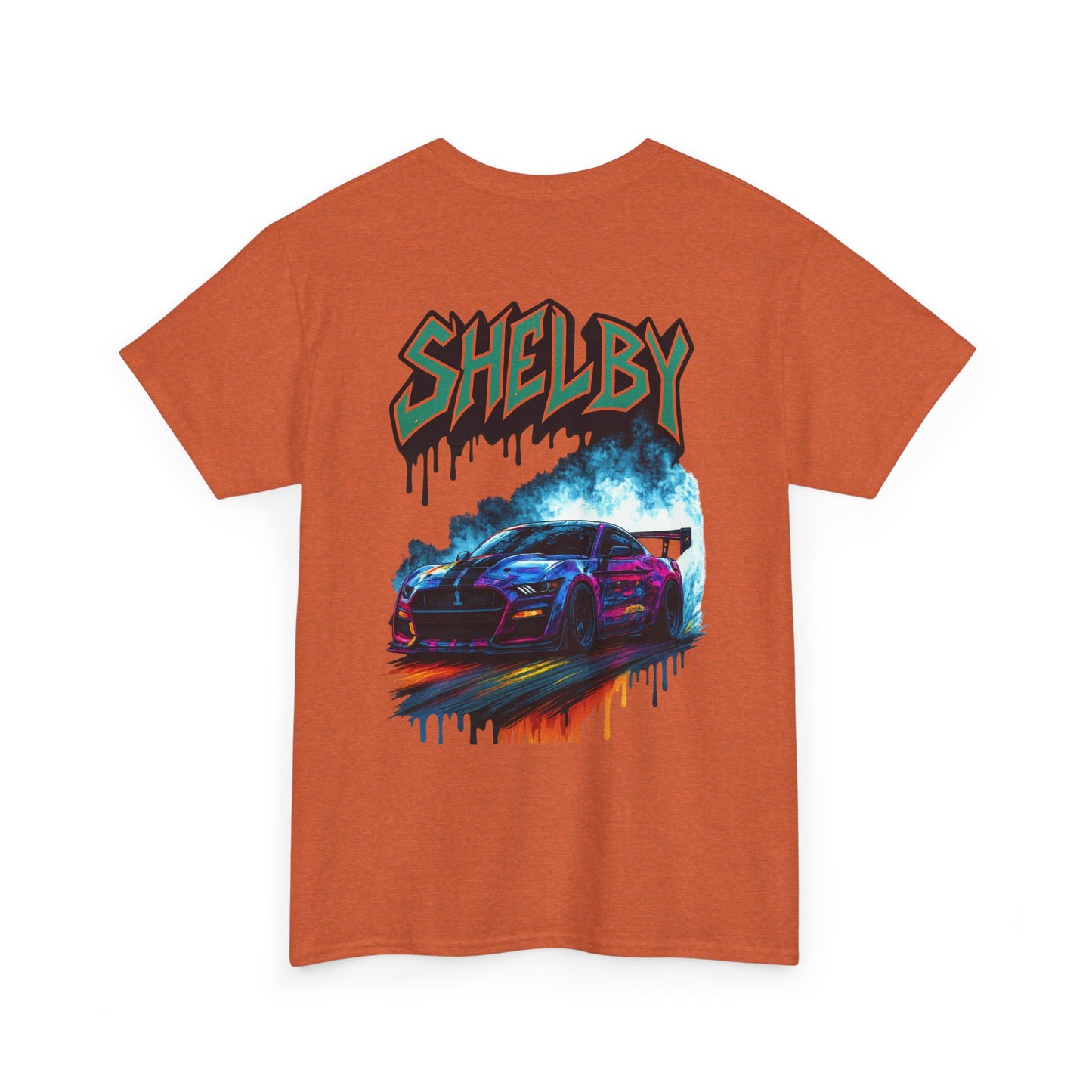 Tee - Shelby Base Design Drift Street Wear Unisex Heavy Cotton