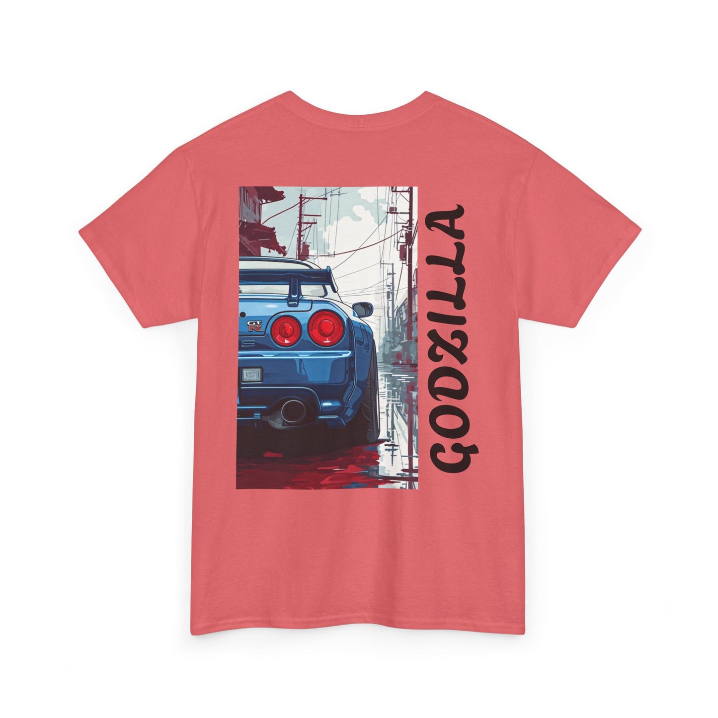 Godzilla GT-R Unisex Tee, Car Enthusiast Shirt, Gift for Drivers, Racing Apparel, Streetwear Tee, Men's Women's Fashion