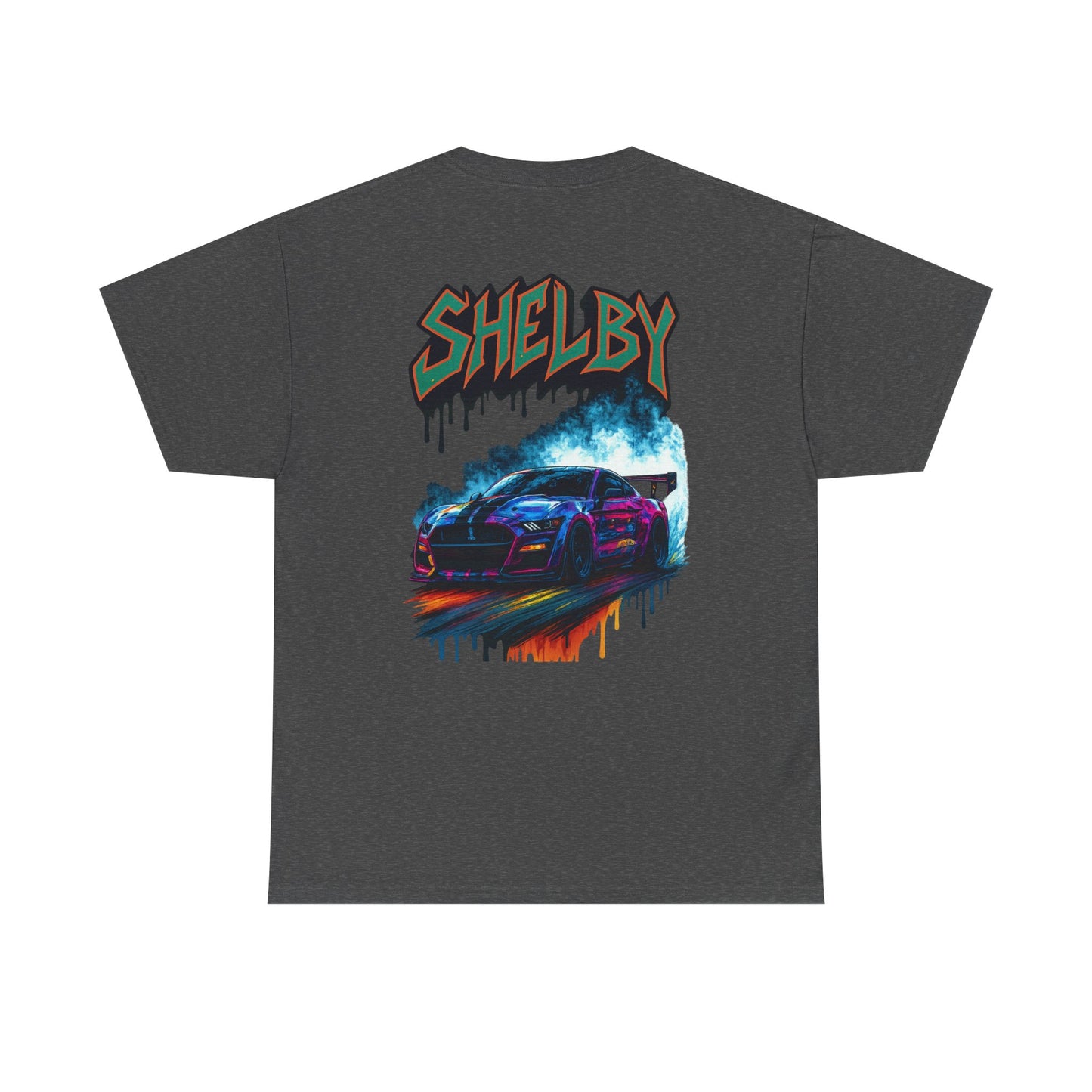 Tee - Shelby Base Design Drift Street Wear Unisex Heavy Cotton