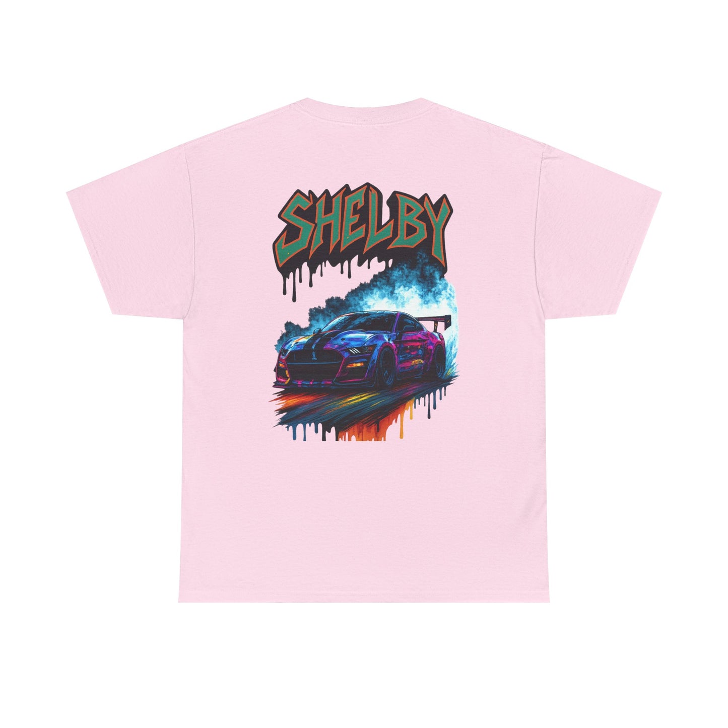 Tee - Shelby Base Design Drift Street Wear Unisex Heavy Cotton