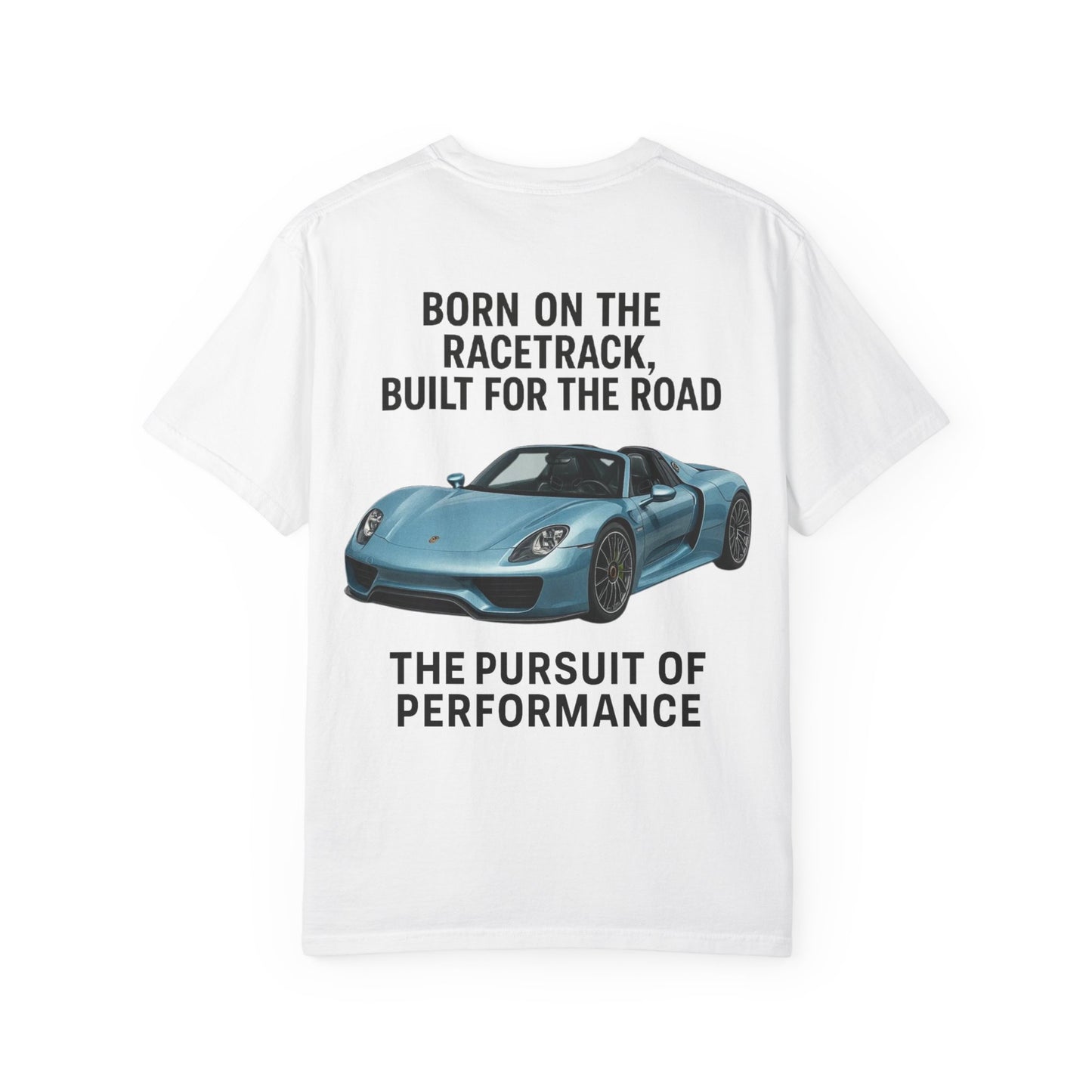 Porsche 918 Spyder T-shirt | Unisex Garment-Dyed Tee | Gift for Car Lovers, Racing Enthusiasts, Automotive Apparel, Birthday Gift