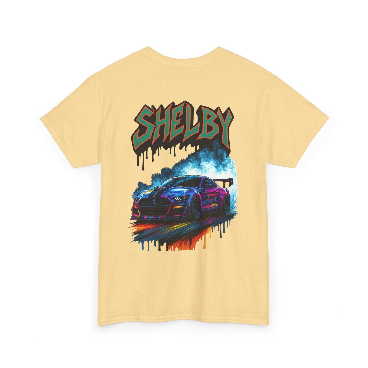 Tee - Shelby Base Design Drift Street Wear Unisex Heavy Cotton