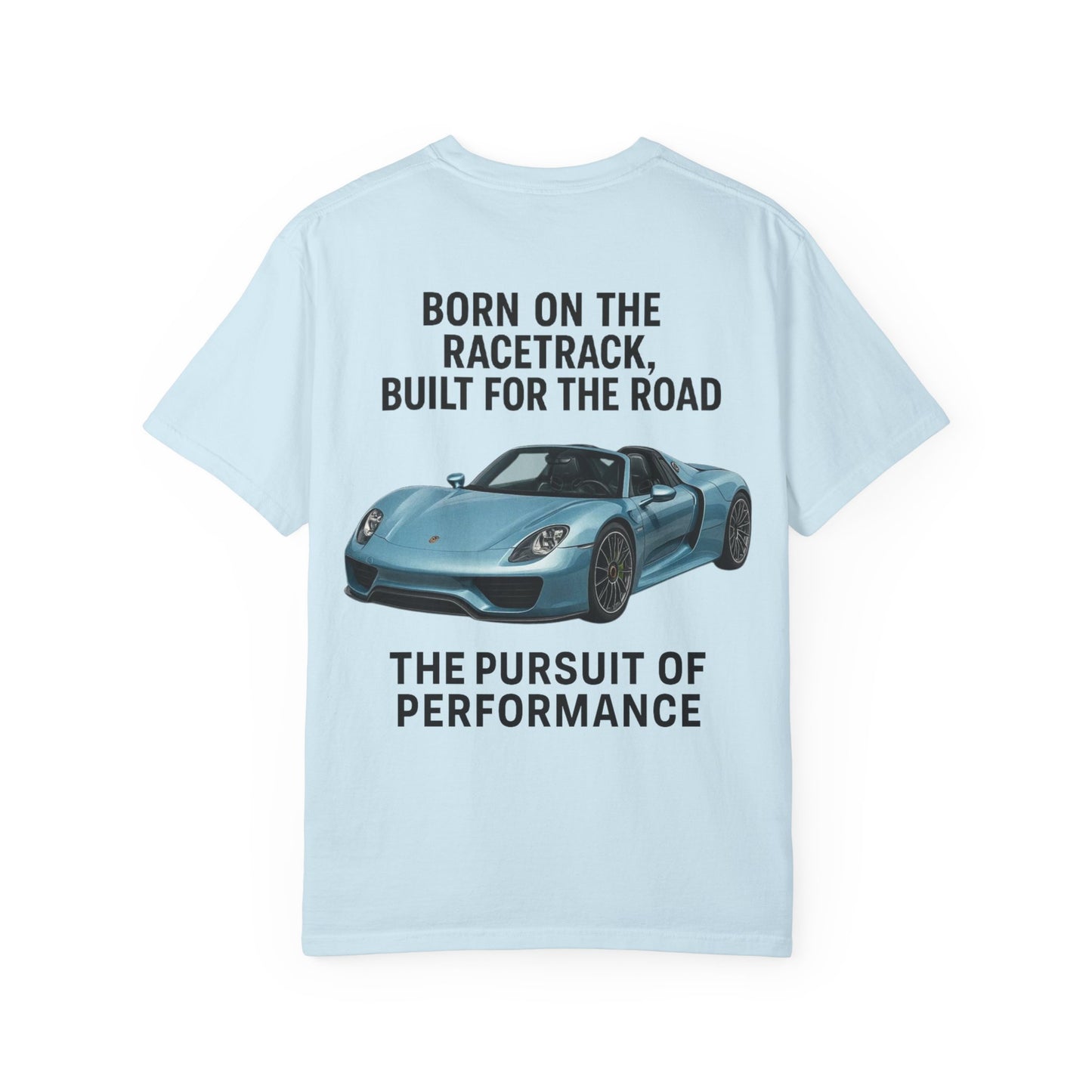 Porsche 918 Spyder T-shirt | Unisex Garment-Dyed Tee | Gift for Car Lovers, Racing Enthusiasts, Automotive Apparel, Birthday Gift