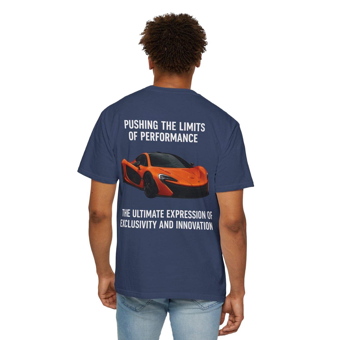 McLaren P1 Unisex Garment-Dyed T-Shirt | Automotive Fan Gift, Car Enthusiast Apparel, Unique Racing Tee, Birthday or Holiday Gift