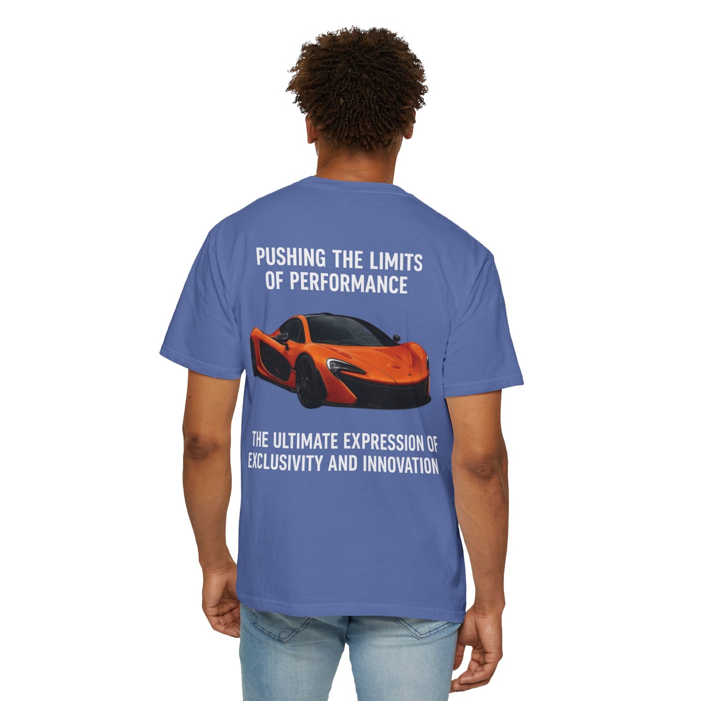 McLaren P1 Unisex Garment-Dyed T-Shirt | Automotive Fan Gift, Car Enthusiast Apparel, Unique Racing Tee, Birthday or Holiday Gift