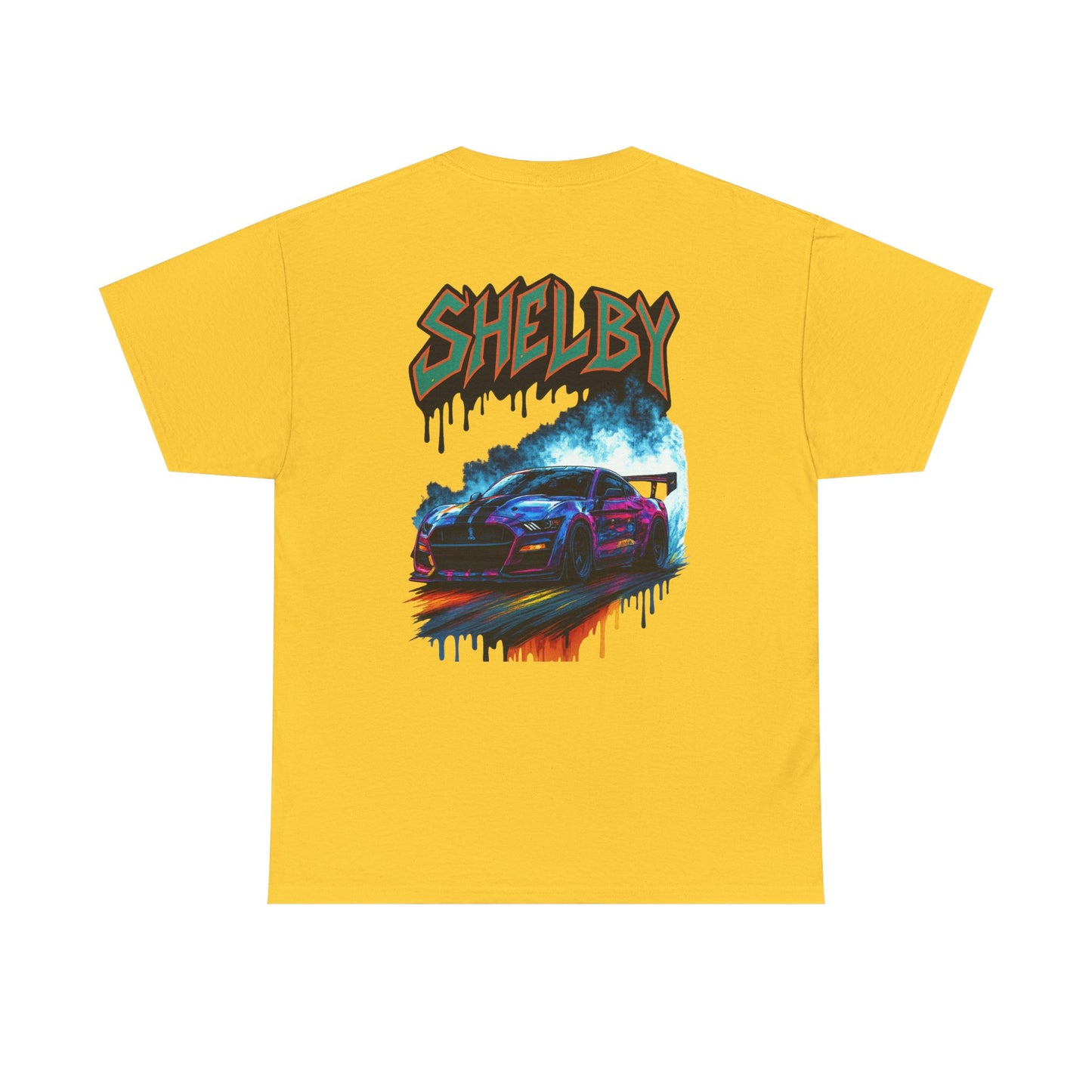 Tee - Shelby Base Design Drift Street Wear Unisex Heavy Cotton