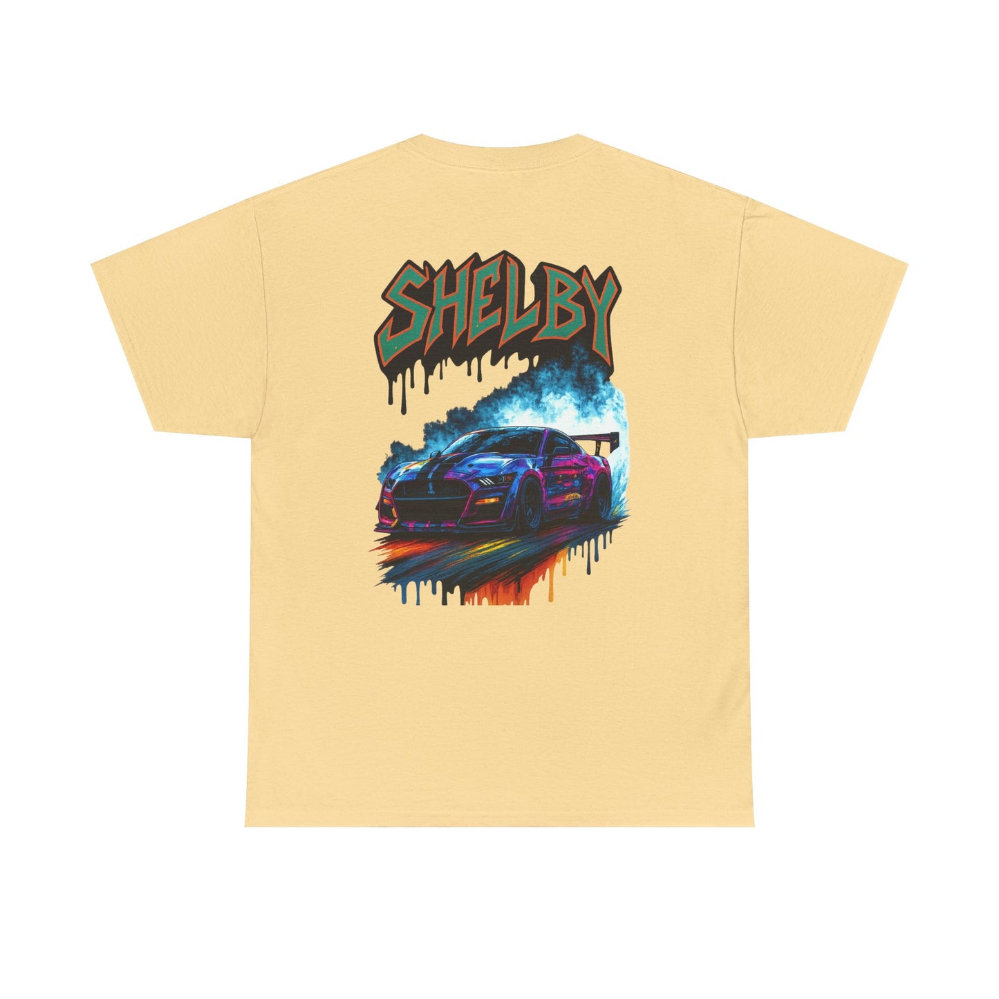 Tee - Shelby Base Design Drift Street Wear Unisex Heavy Cotton