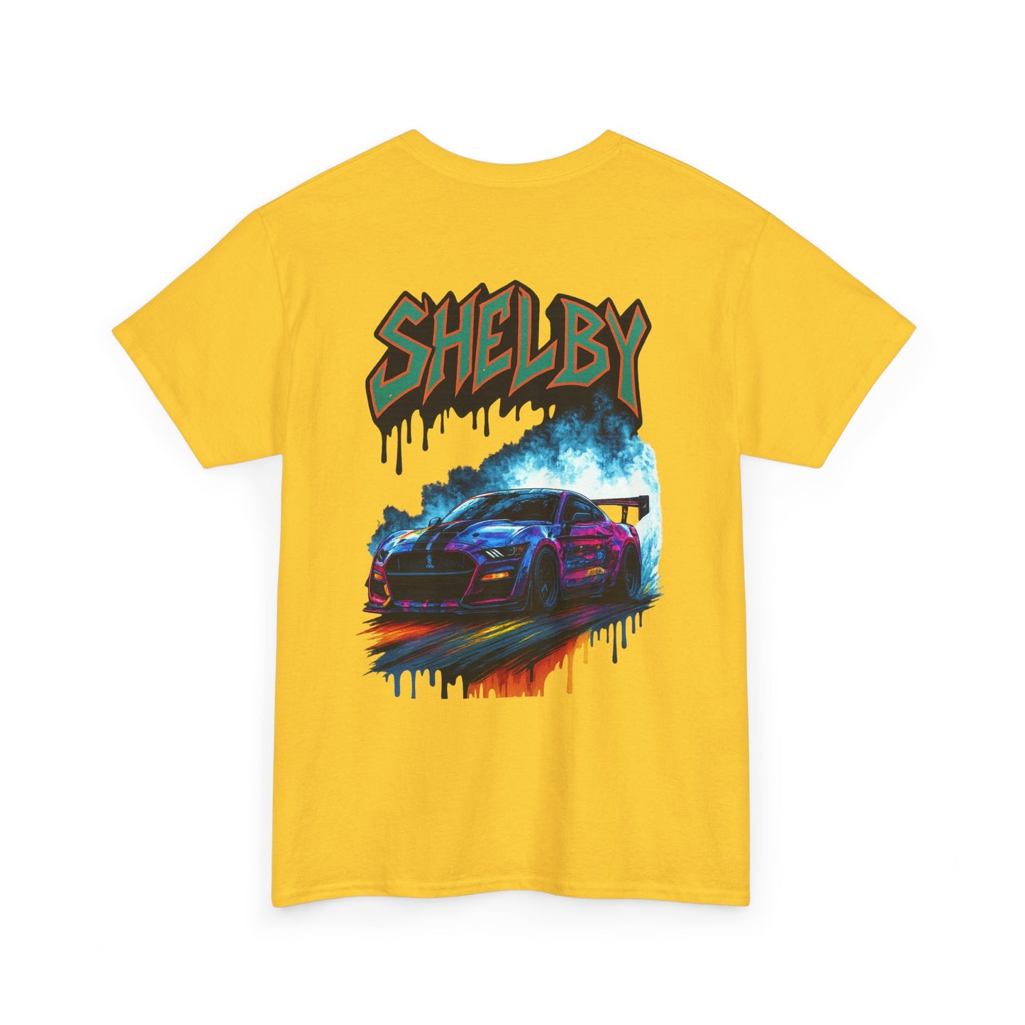 Tee - Shelby Base Design Drift Street Wear Unisex Heavy Cotton