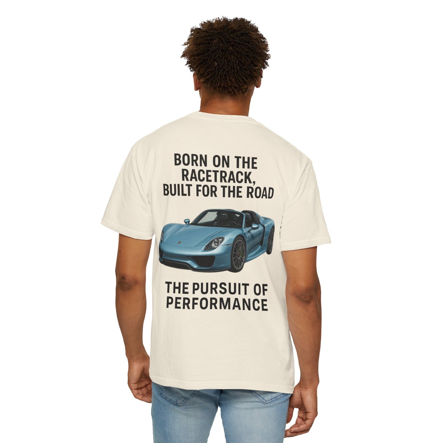 Porsche 918 Spyder T-shirt | Unisex Garment-Dyed Tee | Gift for Car Lovers, Racing Enthusiasts, Automotive Apparel, Birthday Gift