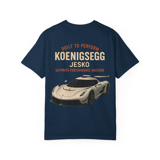 Koenigsegg Performance T-Shirt, Car Enthusiast Tee, Automotive Gift, Vintage Style Shirt, Racing Apparel, Unisex Fashion
