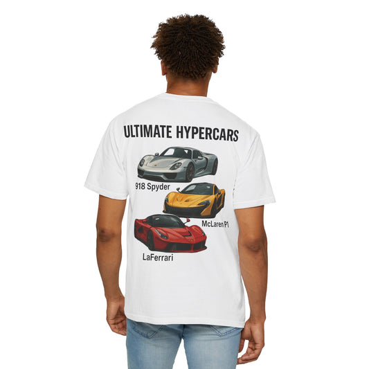 Unisex Garment-Dyed T-shirt, Cool Graphic Tee, Car Enthusiast Shirt, Gift for Him, Vintage Style Shirt, Casual Wear Top