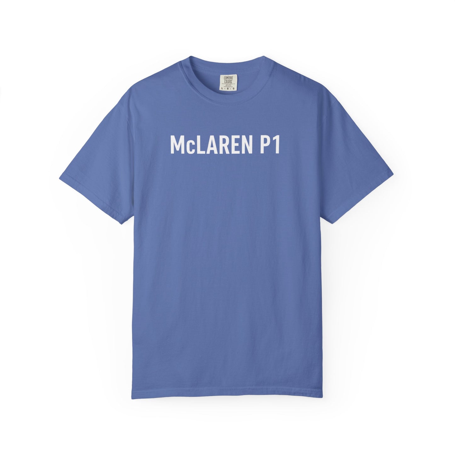 McLaren P1 Unisex Garment-Dyed T-Shirt | Automotive Fan Gift, Car Enthusiast Apparel, Unique Racing Tee, Birthday or Holiday Gift
