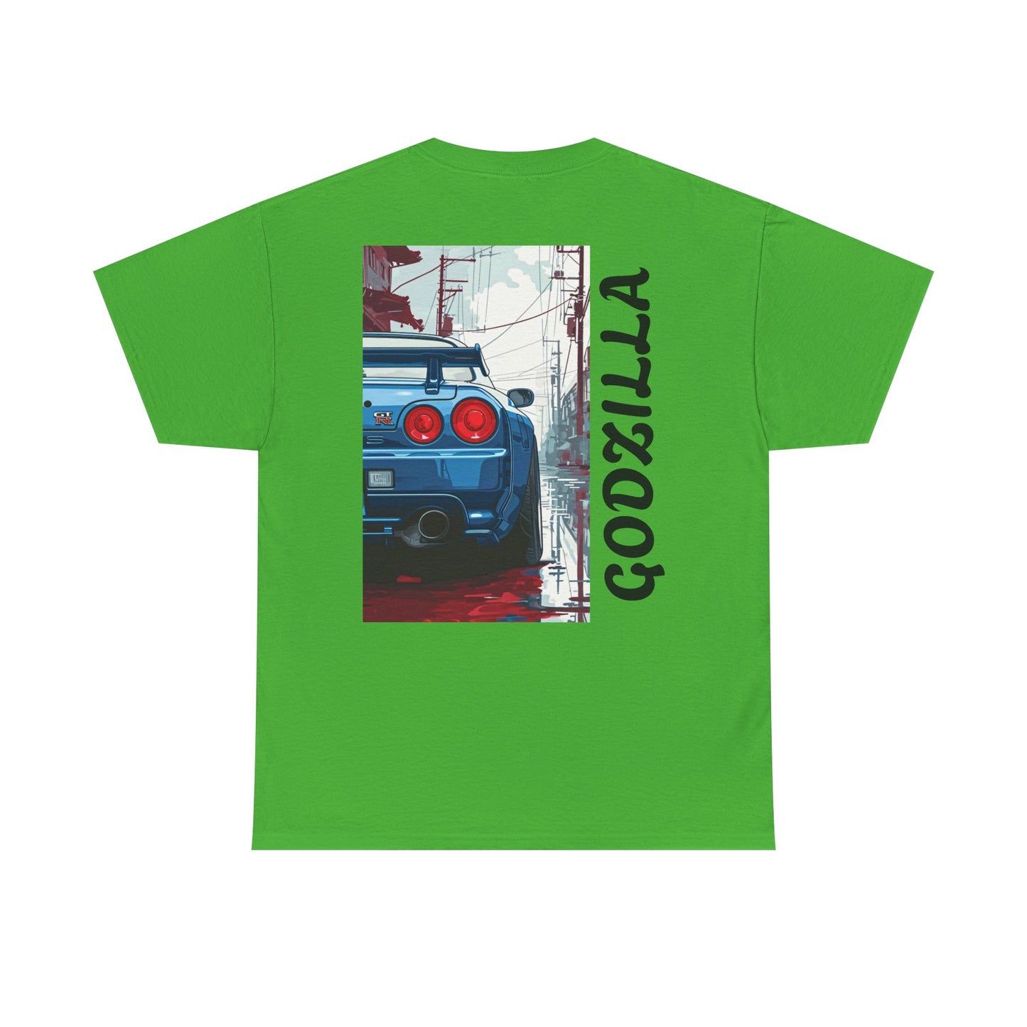 Godzilla GT-R Unisex Tee, Car Enthusiast Shirt, Gift for Drivers, Racing Apparel, Streetwear Tee, Men's Women's Fashion