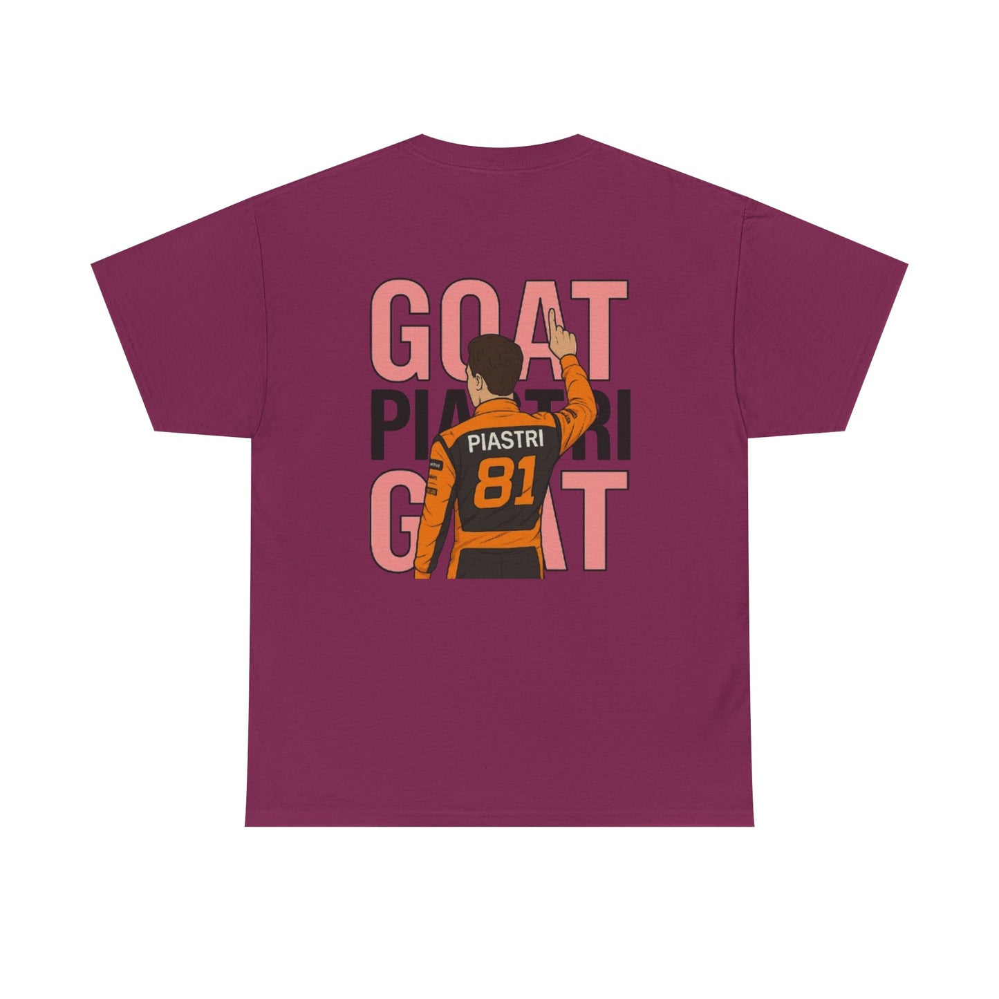 Oscar Piastri F1 Streetwear Tee - Motorsport Style T-shirt