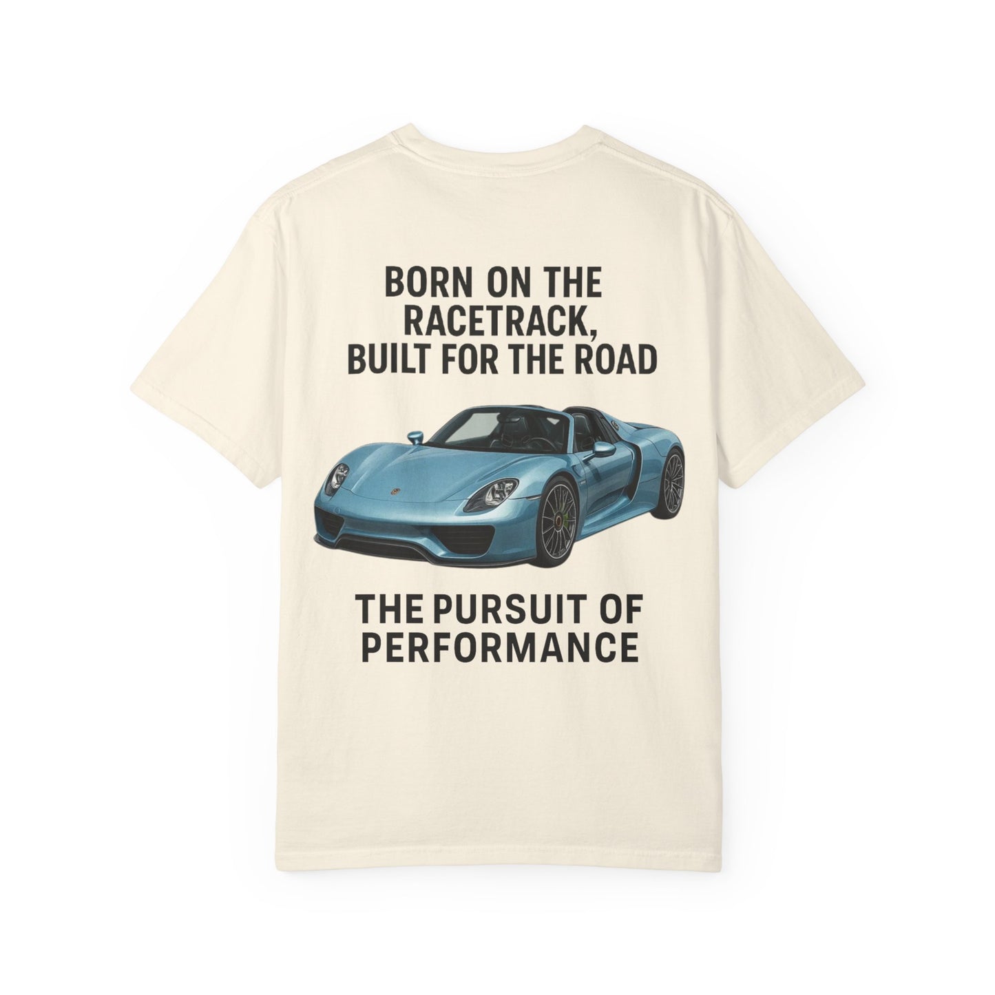 Porsche 918 Spyder T-shirt | Unisex Garment-Dyed Tee | Gift for Car Lovers, Racing Enthusiasts, Automotive Apparel, Birthday Gift