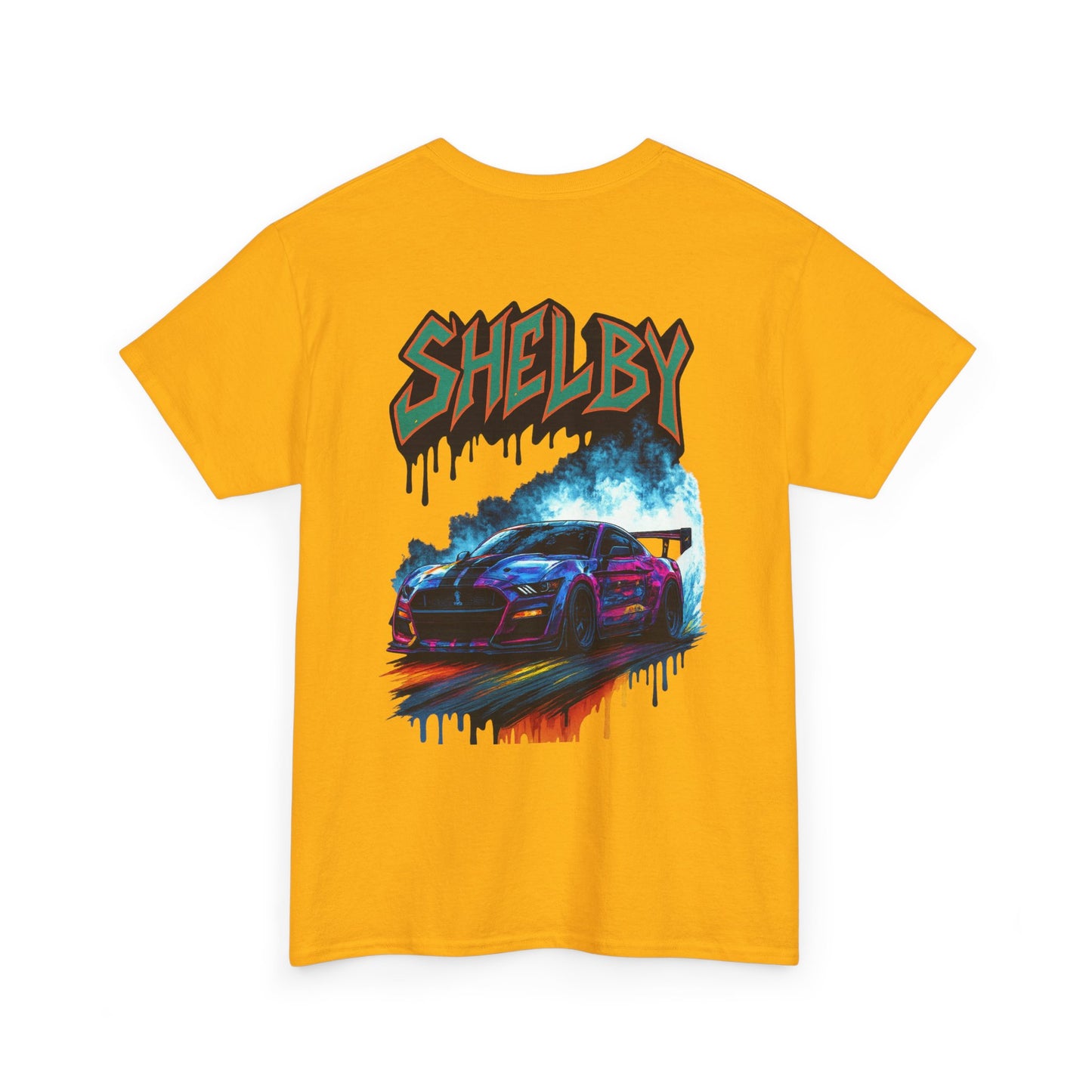 Tee - Shelby Base Design Drift Street Wear Unisex Heavy Cotton
