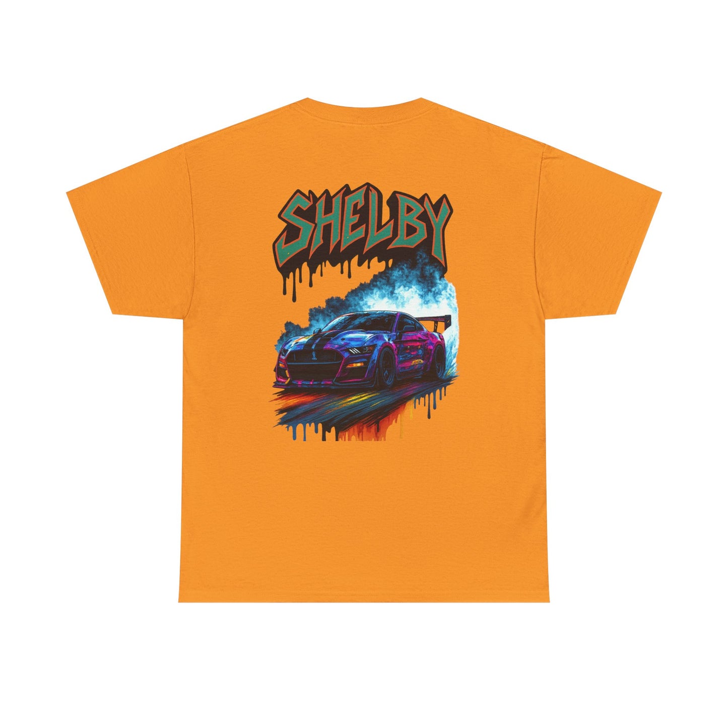Tee - Shelby Base Design Drift Street Wear Unisex Heavy Cotton