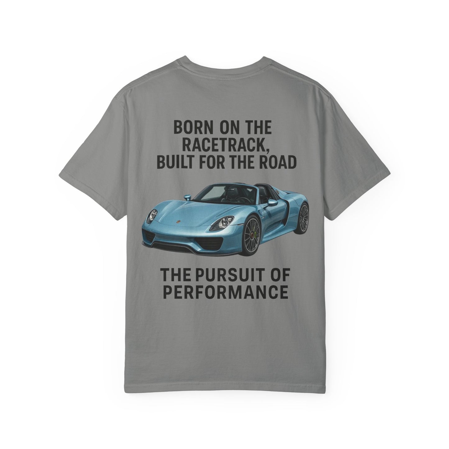Porsche 918 Spyder T-shirt | Unisex Garment-Dyed Tee | Gift for Car Lovers, Racing Enthusiasts, Automotive Apparel, Birthday Gift