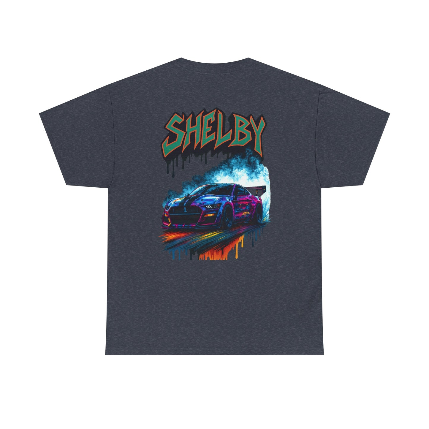 Tee - Shelby Base Design Drift Street Wear Unisex Heavy Cotton