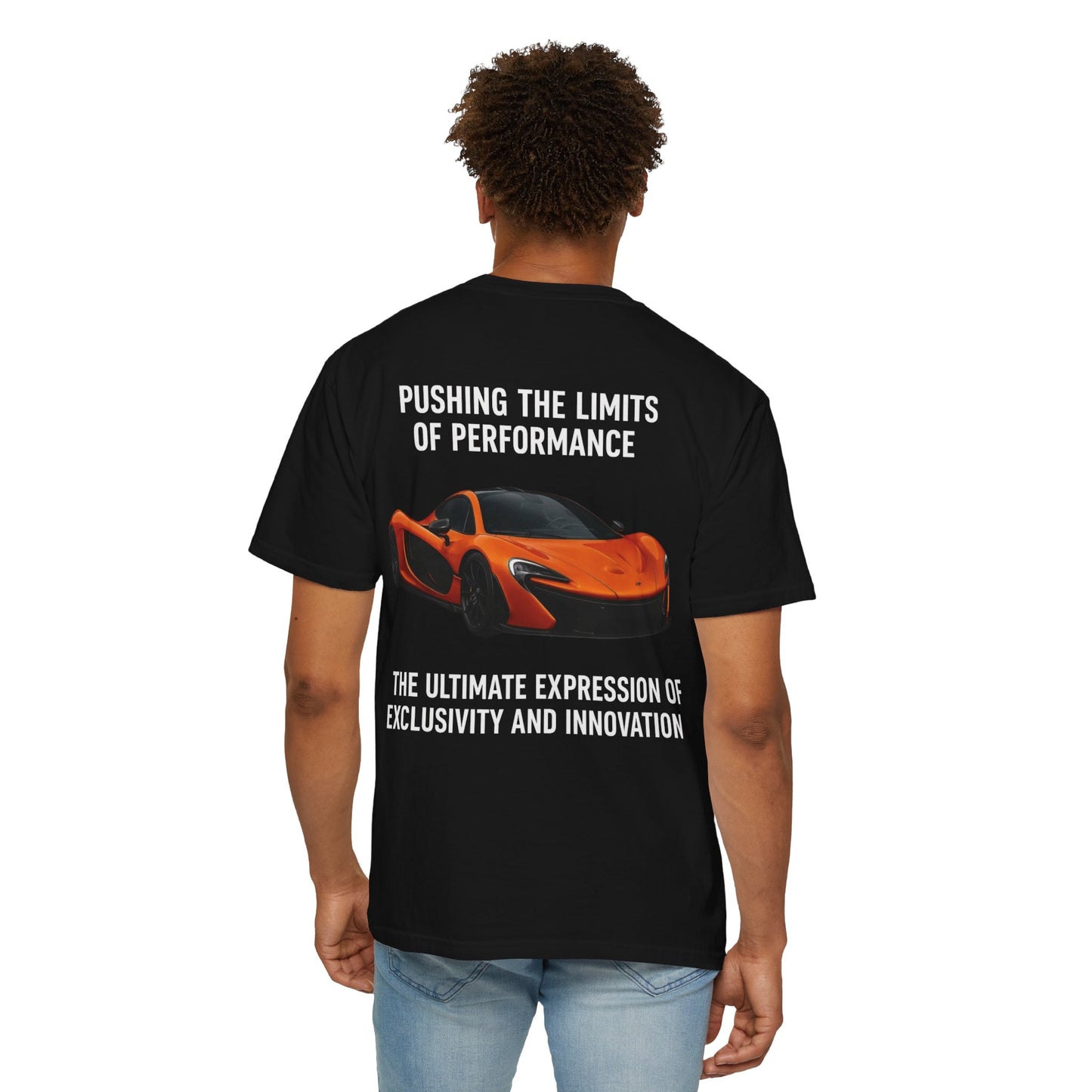 McLaren P1 Unisex Garment-Dyed T-Shirt | Automotive Fan Gift, Car Enthusiast Apparel, Unique Racing Tee, Birthday or Holiday Gift